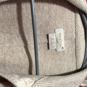Brixton Light Tan Wool Blend Jacket